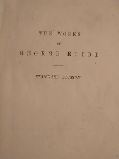 George Eliot's Works Romola 2