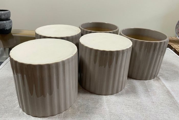 Ceramic Flower pots (2 lots)