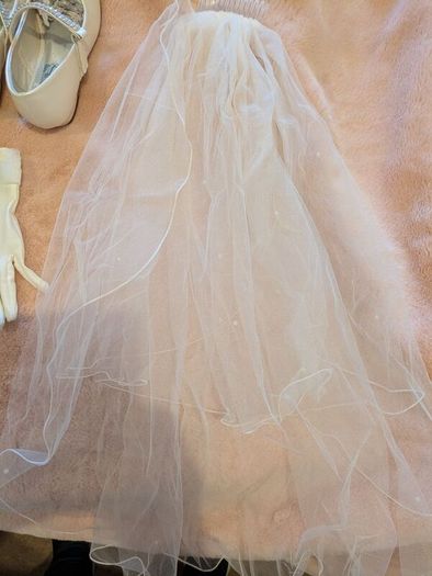 Communion dress (Arnott's) and accessories