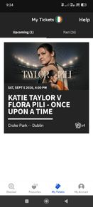 2 500 section Katie Taylor tickets