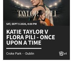 2 500 section Katie Taylor tickets