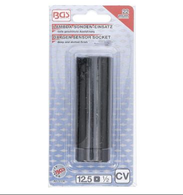BGS 1138  Oxygen Sensor Socket - 12.5 mm (1/2") Drive | 22 mm