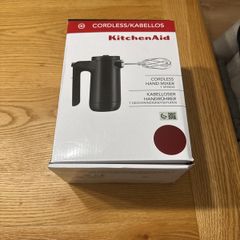 KitchenAid 7 speed Cordless RED Hand Mixer