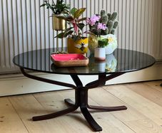 Vintage  Iconic Falcon coffee table by Sigurd Russell PRICE DROP