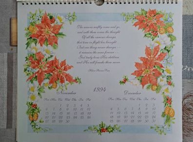 Helen Steiner Rice '1994 Inspirational Calendar'