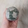 Druzy moss agate skull Image 2