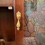 Dark wood cabinet Image 6