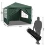 3x3m pop up gazebo with 4 side walls Image 8