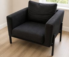 IKEA Armchair / Lounge Chair - Very Dark Navy/Black - Excellent Condition