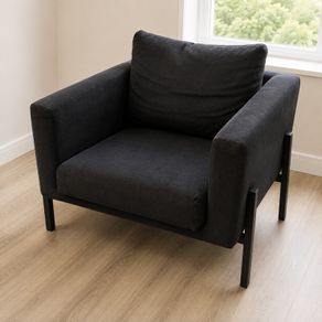 IKEA Armchair / Lounge Chair - Very Dark Navy/Black - Excellent Condition