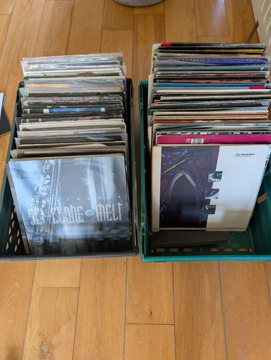 large collection 200+ DnB/Dubstep records