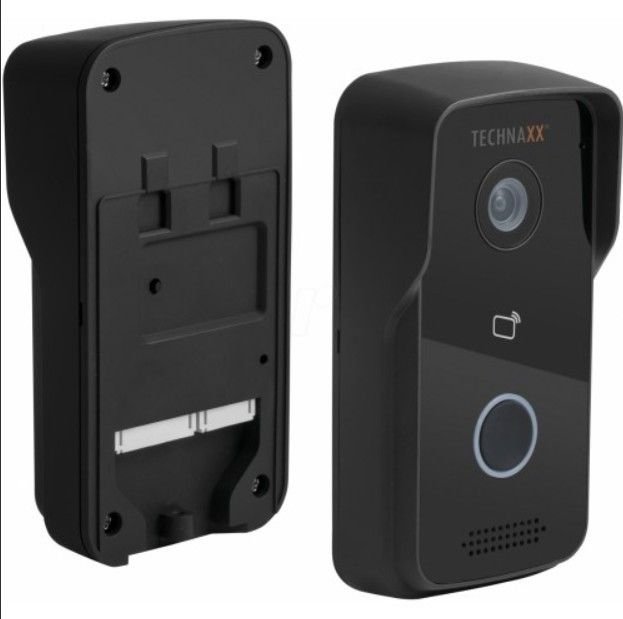 TECHNAXX TX-82 Smart WiFi Video Door Bell black