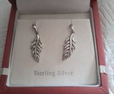 ladies silver earrings