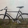 Fixed Gear steel frame bike 52cm top tube Image 2