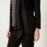 PLUS SIZE (20) Roman Originals Chiffon Hem Cardigan. New Image 3