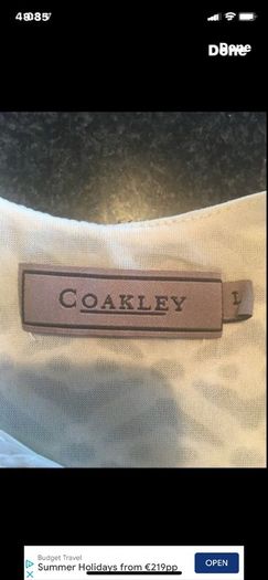 Designer Top Coakley Size 14