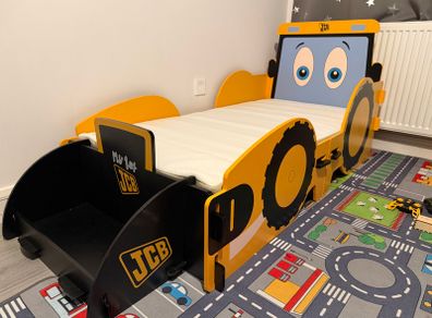 JCB Junior Toddler Bed - Tractor Bed