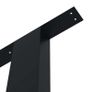 Dining Table Legs 2 pcs H Frame 70x72 cm Image 3