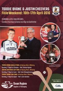 2016 GAA Galway Feile Hurling Programme