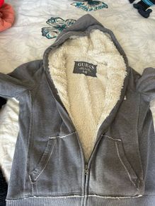 Ladies guess hoodie size LG