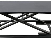 main image for ad _Sit-Stand Desk, Height Adjustable, Computer Desk, Manual Height Adjustable Rack, Suitable for All Standard Desktops, Ideal for Offices, with Keyboard Tray, Installation Free