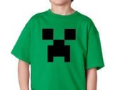 Minecraft Creeper Kids T Shirts tees tops for minecrafter