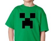 main image for ad Minecraft Creeper Kids T Shirts tees tops for minecrafter