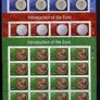 2002 Ireland Introduction of the Euro Currently Commemorative Stamp Sheetlets Plate 1A1A1A1A Mint Never Hinged (MNH) Image 2