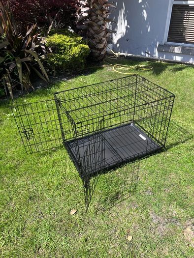 30" Double Door Dog Crate