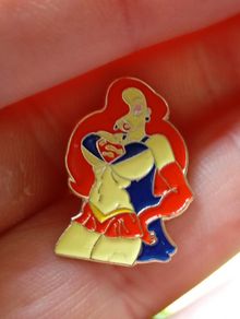 Jessica rabbit superman pin