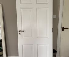 11 Internal Solid Wood Doors including hinges and handles