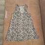 H&M Womens Grey Animal Polyester Blend Tank Size 12 Image 3