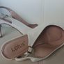 White Low Heel Shoes. Size 8 Image 4