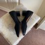 Clarks smart black shoes size 6.5 - v comfortable Image 3