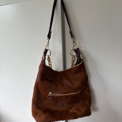 Cow hide handmade bag