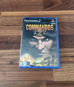 Comandos 2 Men of Courage no manual ps2 PlayStation 2