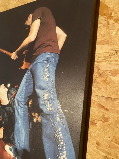 canvas of bono and the edge