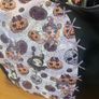 Handmade witch shoulder bag black and lilac Image 6