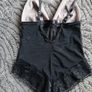 Black lace bodysuit  Size 6-8 Image 4