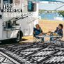 Waterproof Outdoor Rug, Anti-slip Reversible UV Resistant Garden Rugs, Easy Cleaning Carpet Patio Area Rugs for Camping, Deck, Beach, Picnic, Backyard (240 x 300 cm, Black & White) Image 5