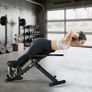 Foldable Hyperextension Bench Roman Chair Back Extension,Home Gym Sit Up Bench for Glute & Ab Workouts,Optional Adjustment Incline & Multi-Function Heavy-Duty Exercise Image 6