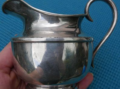 Vintage Art Deco Silver Plated Creamer