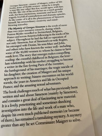 The mystery of George Simenon