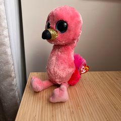 Soft toy TY flamingo BNWT