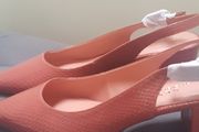 Size 7 Next heels dusty pink