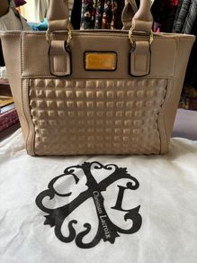 Christian Lacroix Beige Handbag Unused with Dust Bag