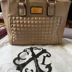 Christian Lacroix Beige Handbag Unused with Dust Bag