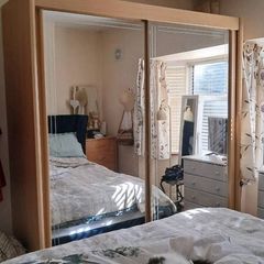 Double Mirror Sliding Wardrobe