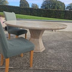 marble table