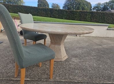 marble table